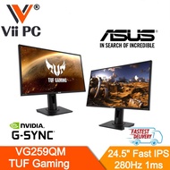 Asus TUF Gaming VG259QM Gaming Monitor – 24.5 inch Full HD (1920x1080), Fast IPS, Overclockable 280Hz (Above 240Hz, 144Hz), 1ms (GTG), Extreme Low Motion Blur Sync, G-SYNC Compatible, DisplayHDR 400