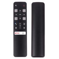 Voice Remote Control RC802V FMR2  With Netflix FMR1 FMR2 FLR1 FUR5 FUR7 FU Jur6 65P8S 49S6800Fs 49S6510Fs For Tcl Smart Tv