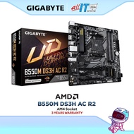 GIGABYTE B550M DS3H AC R2 Wi-Fi Micro ATX (mATX) AMD Motherboard | AMD AM4 Socket