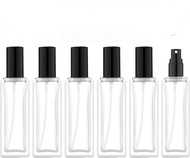 6pcs 15ml 30ml Thick Glass Perfume Bottle Perfume Sub-bottling Travel Bottle Perfume Bottle