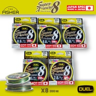 A03 IZANAS Pe Cable DUEL Model SUPER X-WIRE 8 (Knitted 8) Length 200m JAPAN SPEC