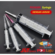 🔥READY STOCK PICAGARI🔥 💉 Picagari Syringe Dengan Jarum Needle Eksperimen Isi Ink Printer Beri makan ubat kucing 💉