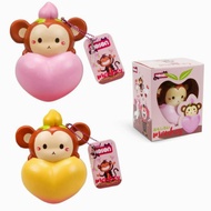 HOSON Peach monkey squishy (PINK)