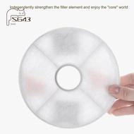 Pet Activated Carbon Filter for Cat Water Drinking Fountain Round Filter Replacement Cat Dog Water