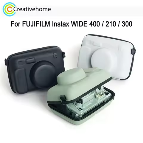 For FUJIFILM Instax Wide 400 Oxford Cloth EVA Camera Storage Bag with Adjustable Strap For FUJIFILM 