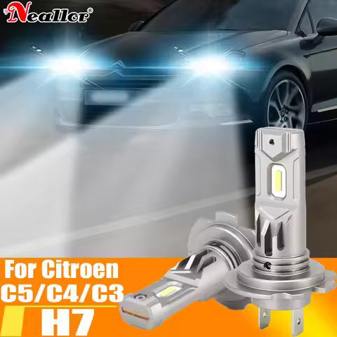 2x H7 Led Headlight Canbus No Error H18 Car Bulb High Power 6000K White Light Diode Lamp 12v 55w For