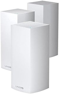 Linksys MX12600-AH Velop AX4200 Tri-Band Mesh WiFi 6 System with 3 Pin Plug for SG Use (Pack of 3)