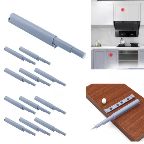 3/9Pcs Magnetic Push Latches for Cabinets Push to Open Cabinet Buffers Door Push Touch Latch Kitchen