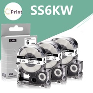 Epson Label Tapes SS12KW SS6KW SS9KW SS18KW SS24KW LK-4WBN Printer Ribbon for Epson LW300 400 LW-600