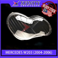 MERCEDES W203 04 05 06 C200 C230 C280 C300 HEADLAMP COVER / HEADLIGHT COVER / HEADLAMP LENS / HEADLI