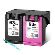 63XL Ink Cartridges Compatible for HP 63 63 XL Ink Cartridge for HP Deskjet 1110 2130 2131 2132 3630