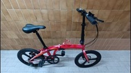 Java Zelo Foldable Bike 20'' 全鋁合金摺疊單車 / 紅色迷彩 / 最低價