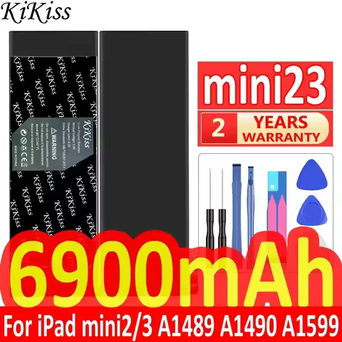 Tablet Battery 6471mAh for Apple IPad Mini2/3 A1489 A1490 A149 A1599 A1560 A1561 Mini2 Mini3 Mini 2/