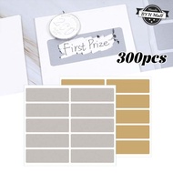 300pcs Scratch Off Sticker Sheet Square Self-Adhesive Scratch Off Cards For Diy Scraping Award Party