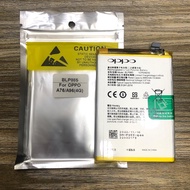 แบตเตอรี่แท้ OPPO A76 2022 BLP885 4035mAh สีขาว รับประกัน 3 เดือน สำหรับโทรศัพท์มือถือ