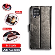 Classic Leather For Samsung Galaxy A22 M32 M22 F22 4G SM-M325F A225F E225FDS Wallet Vintage Folio Ca