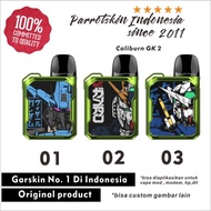 (0_0) Skin sticker Caliburn gk2 Gundam edition BISA CUSTOM ("_")