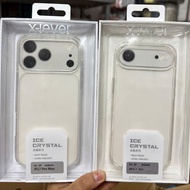 X LEVEL TRANSPARENT CASE FOR IPHONE 17 PRO MAX / 17 PRO / 17 AIR / 17 SHOWS YOUR DEVICE COLOR