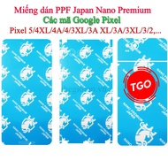 Ppf Japan Google Pixel 5 / Pixel 4XL/ Pixel 4a/ Pixel 4/ Pixel 3a XL / Pixel 3a/ Pixel 3/ Pixel 3 XL