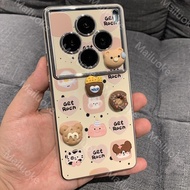 Vivo X200 X100 Pro 5G เคส Vivo X200 X100 5G X90 Vivo X80 Pro 5G เคส Vivo X200 Pro mini โทรศัพท์กันกร