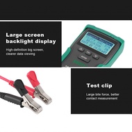 12V‑24V Car Battery Tester Tool Voltage Load Test Digital Capacity Checker Electrical Charge Analyze