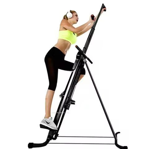 Maxi Climber Vertical Climber Combines Resistance Training and Cardio for a Full Body Workout Exerci