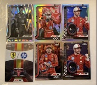 2925 Topps Chrome F1 Norris Leclerc