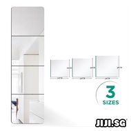 (JIJI.SG) DIY Adhesive Mirror with DIY Setup Tools - 3 Sizes |  Mirrors / Wall Decor / Home / jt