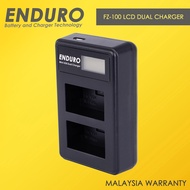 Enduro FZ-100 LCD Dual Charger (NEW) A6600 A7III A7R4