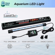 OseanMaster LumiGlo+ Aquarium LED Light 50cm-170cm Cahaya Putih Alami Tidak Merusak Skala Ikan untuk