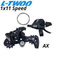 Ltwoo AX 1x11 Speed Groupset Shift Lever and Rear Derailleur Long cage for MTB 42 46T 50T 52T 11v switch compatible SHIMANO sram