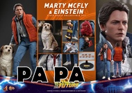 100%全新原裝膠袋都未開 Hottoys BTTF 1/6 回到未來 Marty McFly Einstein Set MMS573 HOT TOYS