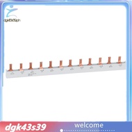 [Pretty] Copper Busbar 2P-12W for Distribution Box Circuit Breaker Breaker PIN TYPE MCB Connector