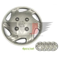 PROTON WIRA NEW 1366 13 Inches Wheel Cap with Logo Wheel Rim Cover 13’’ 1set 4pieces Wheel Cap Cover