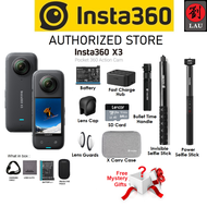 Insta360 X3 - 5.7K Video 72MP Photo 360 Pocket Camera