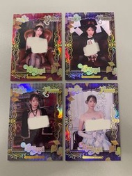 【HKD 1500 可議】安齋拉拉 Rara Anzai MIRACE Promo Card 宣傳閃卡 4張全套打包
