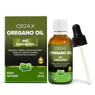 Oregano Oil Drops with Olive Oil - 88% Carvacrol and 0.3% Thymol - Herbal Supplement for Immune Supp