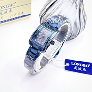 นาฬิกาข้อมือผู้หญิง Longbo แท้💯% รุ่นใหม่ล่าสุดมีให้เลือกหลายสี วัสดุดี ดีไซน์ใหม่ พร้อมกล่อง