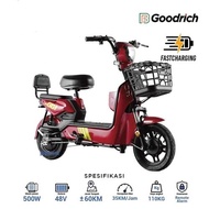 GZX Sepeda listrik BF Goodrich Lets Go Pro Resmi Let's GoPro Good Rich