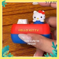 YOHII Keyboard Clicker Toy, Cartoon Keycap Fidget Keychain, Relaxing Keys Button Cute Relief Stress 
