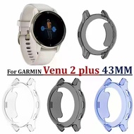 Protector Cover For Garmin Venu 2Plus Soft TPU Protective Case for Venu 2 Plus Frame Bumper
