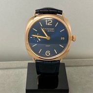 Panerai沛納海Radiomir GMT 3Days玫瑰金 深藍面PAM00598手上鍊機芯 47mm 限量200只