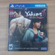 PS4 Yakiza 6 The Song of Life (Limited Edition Box Set) - PS4 Original Used Disc Game / PS4 Game / P