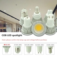 COB LED E14 LED lamp E27 LED bulb AC 220V GU10 GU5.3 9W 12W 15W MR16 DC 12V Lampada LED Spotlight Ta