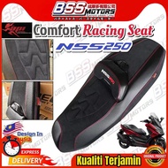 Super Comfort Seat NSS250 API Racing Curve Flat Premium Soft Seat Cushion Kusyen NSS 250 FORZA 250