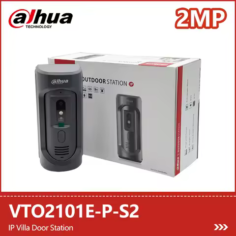 Dahua IP Villa Door Station 2MP Camera Two-way Audio Lock Control PoE IR WDR IP65 & IK10 Doorbell Sm