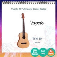 Tayste 30 inch Travel Acoustic Guitar Combo Set Gitar Kecil