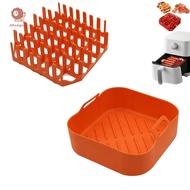 abongsea Silicone Bacon Cooker al Air Fryers Non Stick Reusable Baking Pans Kitchen Accessories For Oven Frying Roasg Nice