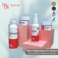 LS SKINCARE PACKAGE BPOM NEW BRIGHTENING BOOSTER BEAUTY CARE BPOM (ELSTM)