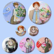 Anime H-Hetalia World Stars Badges Button Round Creative Pin Brooch Badge Bag Decor Accessories Fans